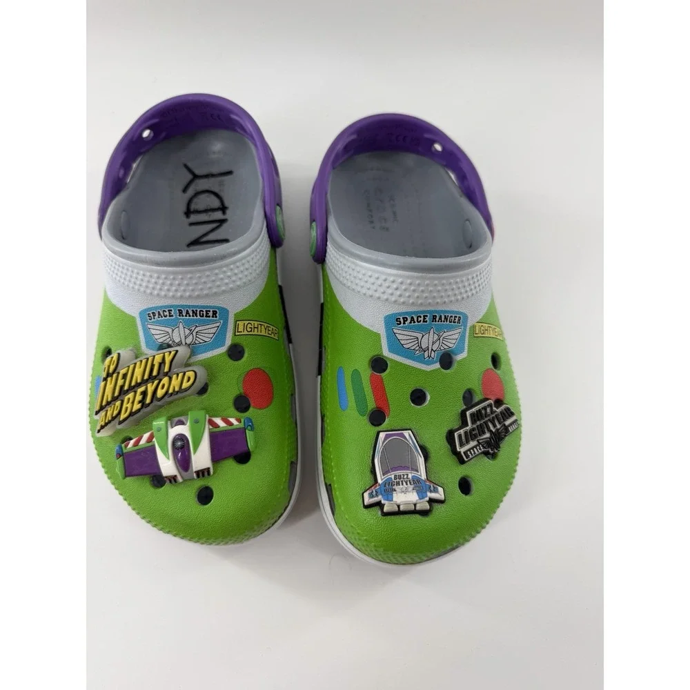 Crocs Childrens Kids Disney Pixar Toy Story Buzz Lightyear Shoe C13 Slip On
